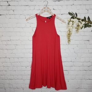 Lulus Red Shift Dress • S